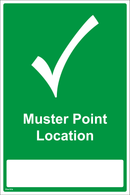 Muster Point Location - Tick - 400x600mm