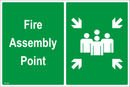 Fire Assembly Point - 600x400mm