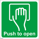 Push to open  - 200x200mm