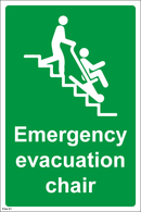 Emergency evacuation chair - 200x300mm