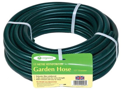Reinforced Garden Hose Green 50.00mx13mm