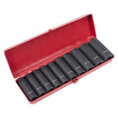 1/2 Drive Deep Impact Socket Set 10Mm To 27Mm