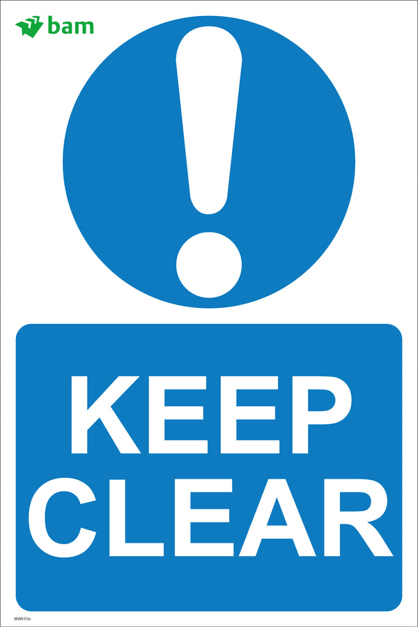 KEEP CLEAR