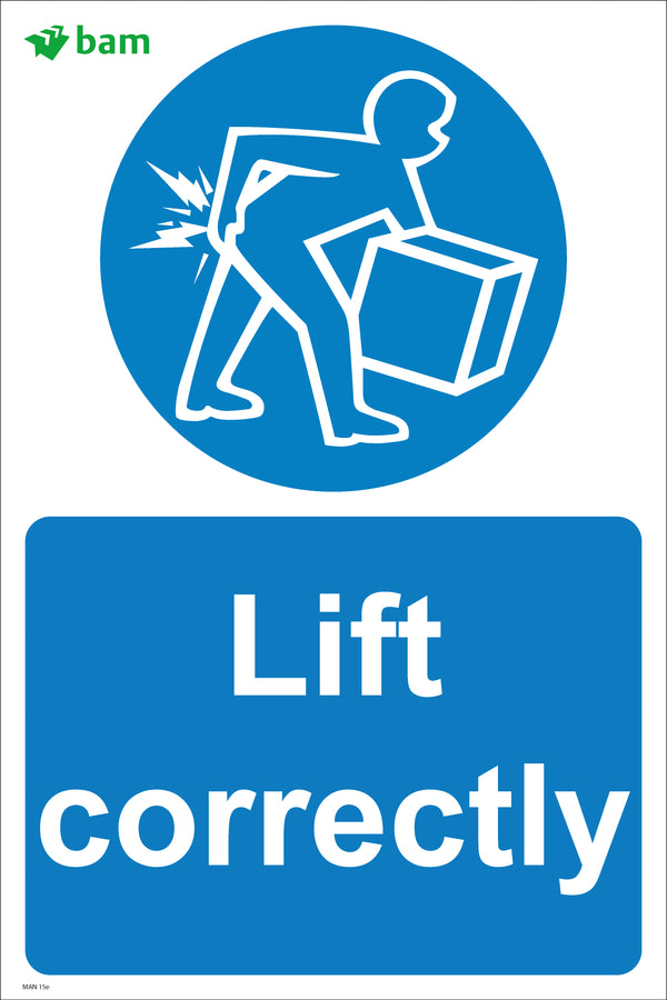 Lift correctly