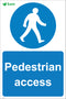 Pedestrian access