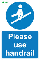 Please use handrail