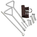Universal Manhole Cover Key Kit With Interchangable Tips