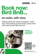 Bird box - Eden Project signage - A3 - Foamex