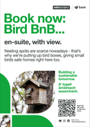 Bird box - Eden Project signage - A3 - Foamex