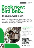 Bird box - Eden Project signage - A3 - Foamex