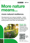 BNG - Eden Project signage - A3 - Foamex