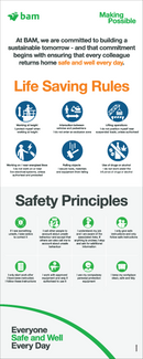 Life Saving Rules - Pop-up Banner