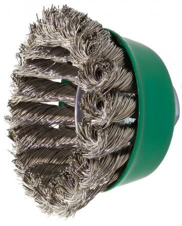 Twist Knot Cup Brush - 65mm, M14, Coarse