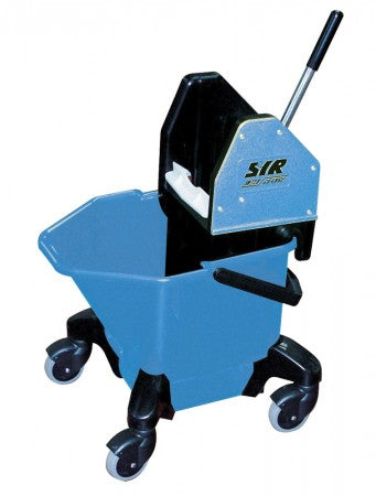 Kentucky Combo Mop Bucket And Wringer On Castors - Blue