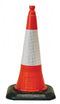 H/D Motorway Road Cone - Two Part 1m
