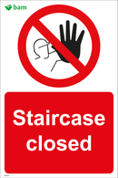 Staircase closed