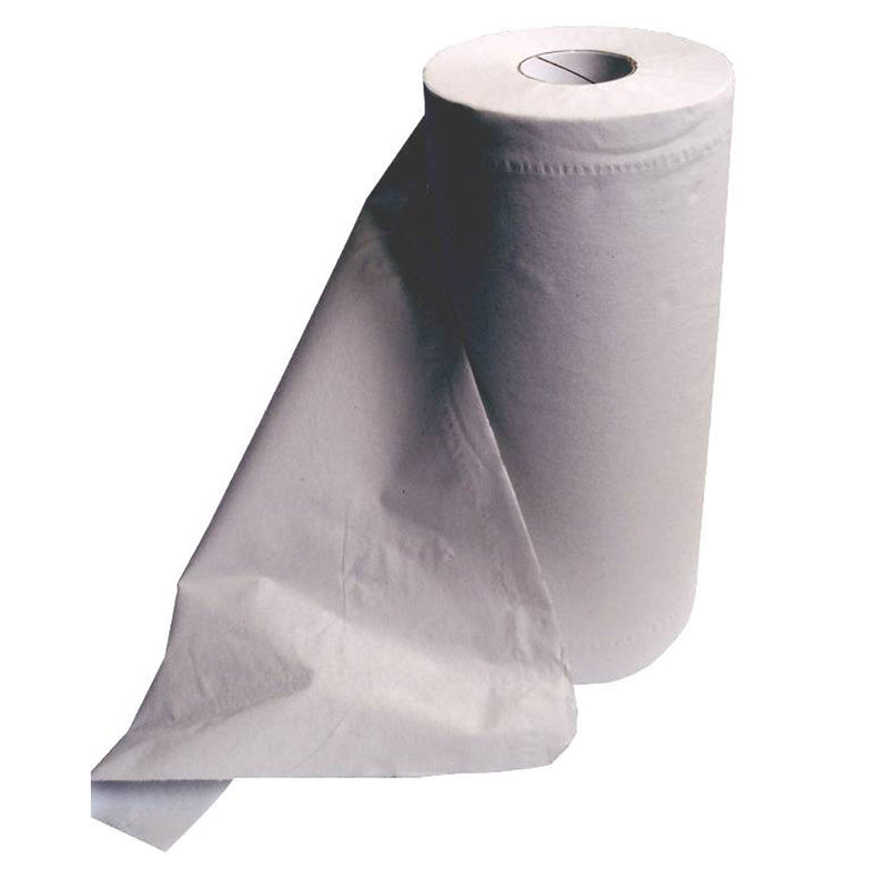 White Hand Towel Roll 250mm x 50m