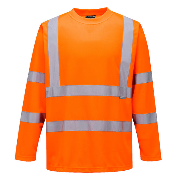 Hi Vis Long Sleeve Lightweight T Shirt