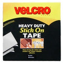 VELCRO STICK ON H/DUTY BOX 50mmX5m BLACK-SL63243