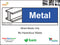 Waste Sign Metal 600x450 Correx