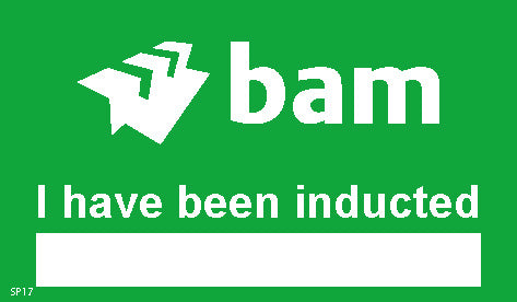 Induction stickers 60x35 Self adhesive