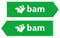 Double sided arrows Sign 400x100 Correx