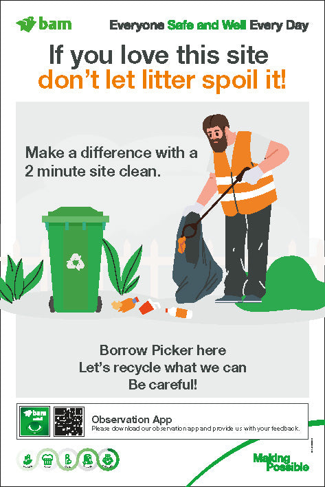 Litter Sign
