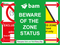 Adjustable Zones Sign 1050mm x 750mm