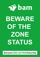 Adjustable Zones Sign 1050mm x 750mm