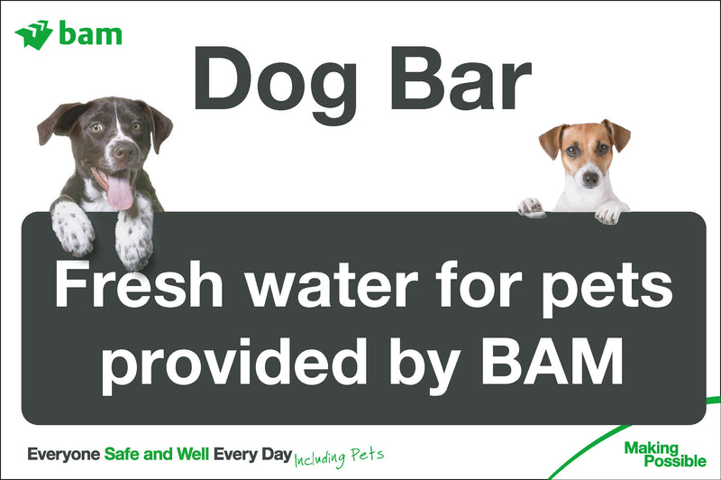 Dog Bar 600 x 400mm Correx
