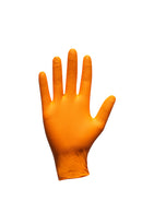 X-Dura grip orange nitrile disposable glove 8.6g