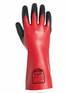 Traffi TG1500 Cut A Nitrile Chemical Gauntlet Pack 10