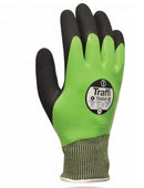 Traffi TG6060 Cut E Waterproof Full Dip Nitrile Glove Pack 10
