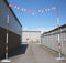 GS6  Post Barrier 7.3m posts 5m Bunting