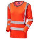 Lydford Hi Vis Ladies Cool vis Poly/Bamboo T Shirt