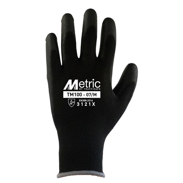 Polyester PU Grip Glove