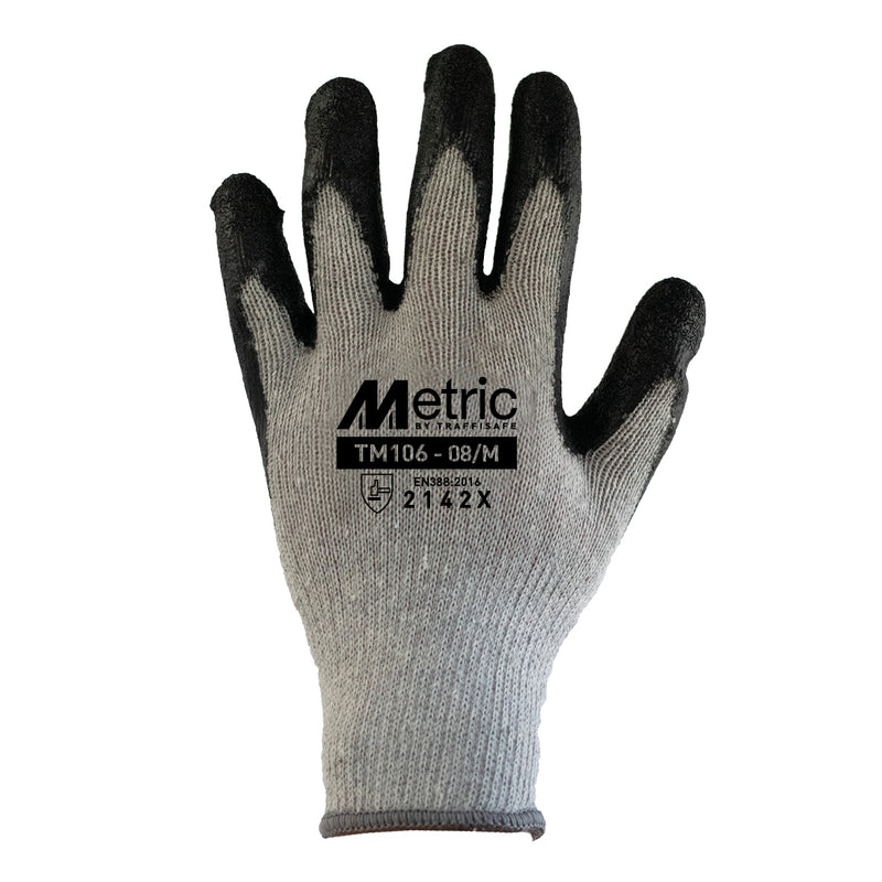 Polycotton Crinkle Latex Glove