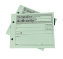 Transfer Authority Pads (Green) PK 10-TRA1005