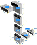Selkent Telescopic Underfloor Vent