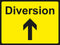 Temporary Sign - Diversion RH Up