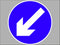 Temporary Sign - Directional Arrow Left - 610