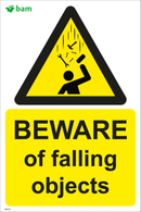 BEWARE of falling objects