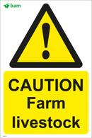 CAUTION Farm livestock