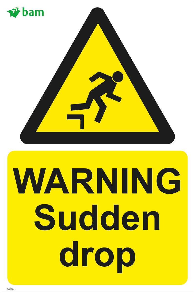 WARNING Sudden drop