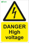 DANGER High voltage