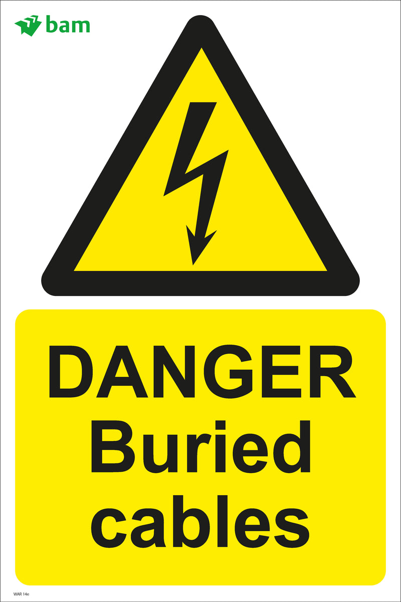 DANGER Buried cables