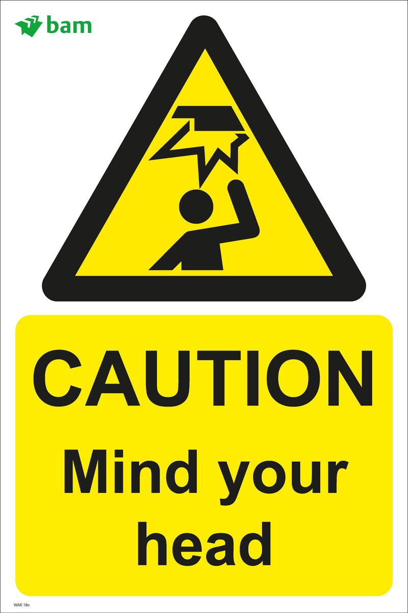 CAUTION Mind your head