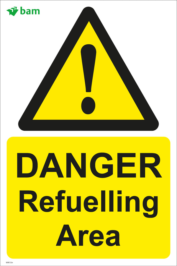 DANGER Refuelling Area