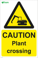 CAUTION Plant crossing