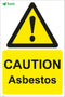 CAUTION Asbestos